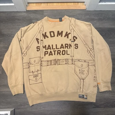 Винтажный Akdmks стрелкового оружия патруль "как можно скорее" все над печать Crewneck 3XL редкая винтажный - Изображение 1 из 4