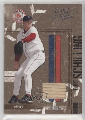 2004 Donruss Leather & Lumber Materials Bat /100 Curt Schilling #24 - Image 1 of 2