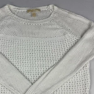 Maglione Michael Kors Donna S Maglia Cavo Bianco - Foto 1 di 9