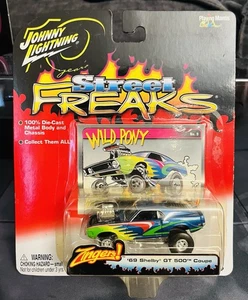 Johnny Lightning Zingers Street Freaks Shelby GT 500 Coupe Wild Pony - Picture 1 of 2