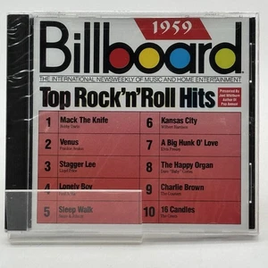 1959 Billboard Top Rock N Roll Hits by Various (CD, 1988) New & Sealed - Picture 1 of 2