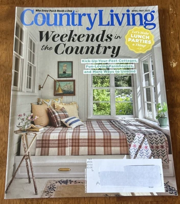 Country Living Magazine 2025 April May Foto 1 de 2