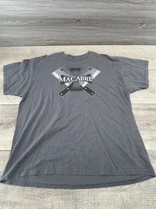 Macabre Murder Band 2 Sided Shirt 2XL Ed Gein Cannibal Corpse Dahmer Chicago - Bild 1 von 5