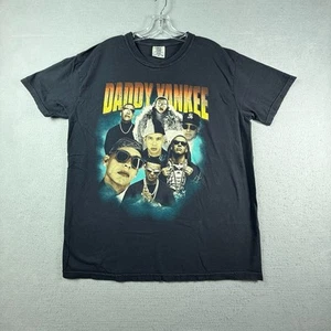 Vintage Daddy Yankee T-Shirt Herren Large schwarz King of Reggaeton - Bild 1 von 6
