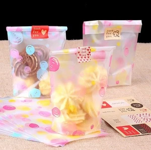 Bubble Printed Cookie Cellophane Bags! Frosted Matt Effect Cupcake - Picture 1 of 4