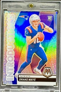 Drake Maye SELTENE ROOKIE SILBER MOSAIK REFRAKTOR INVESTMENTKARTE PATRIOTEN NEUWERTIG - Bild 1 von 2