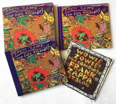 FRANK ZAPPA "THE LOST EPISODES" CD & BOOKLET & CATALOG 1996 - Bild 1 von 4