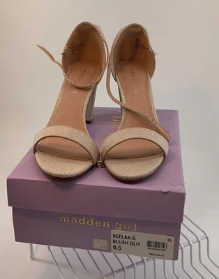 Tacones Madden Girl Beelaa C Rubor Brillo - Talla 9.5M Foto 1 de 4