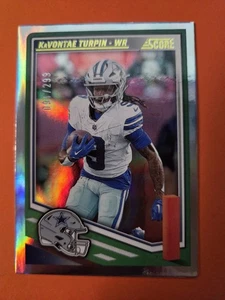 Puntuación KaVontae Turpin Silver Zone 2025/299 Dallas Cowboys - Imagen 1 de 2