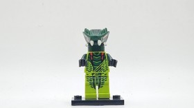 LEGO minifigure Lizaru njo0068 Ninjago Rise of Snakes 9557 green snake      read