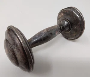 Vintage Sterlingsilber Baby Rassel Stab Glocke 23,19 Gramm 3 Zoll TR - Bild 1 von 11