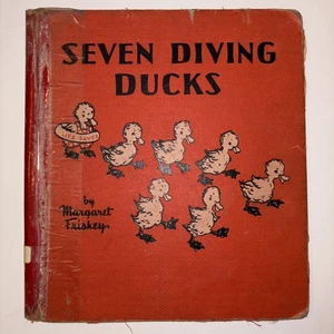 1940 Seven Diving Ducks by Margaret Friskey, Vintage Children’s Literature - Picture 1 of 21