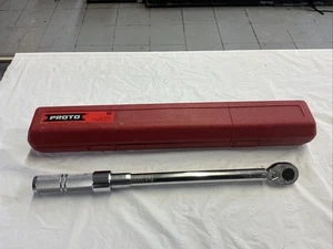 Proto 6012C 3/8" Antrieb 20 - 100 Fuß/Pfund Spezialeinsätze Kopf Mikrometer Drehmomentschlüssel - Bild 1 von 4