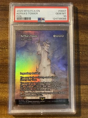 MTG✨KEFKA’S TOWER (Bolas’s Citadel) FOIL✨FCA FF: Through The Ages RARE PSA 10 - Image 1 of 4