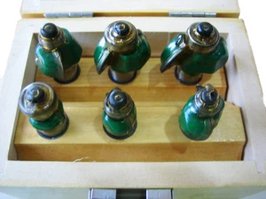 Juego de 6 piezas de vástago Shars de 1/2" para carpintería broca de enrutador de madera nueva P{ - Imagen 1 de 3