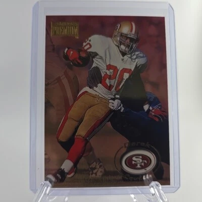 1996 Skybox Premium - #158 Derek Loville San Francisco 49ers  - Image 1 of 4