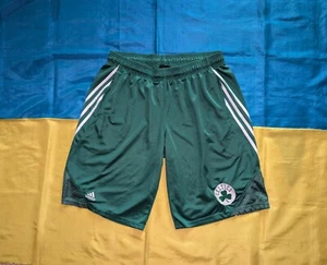 ● PANTALONES CORTOS BOSTON CELTICS 2013 NBA VERDE ADIDAS TALLA HOMBRE ADULTO L ● - Imagen 1 de 11
