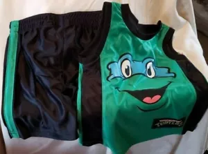 Boy's Nickelodeon Teenage Mutant Ninja Turtles Short Shirt Set Size 2T - Picture 1 of 5
