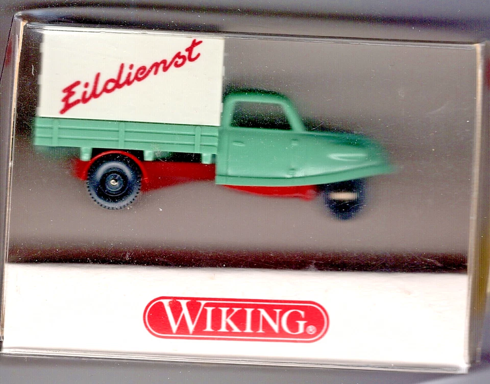 WIKING 41009 Goli Triciclo Servizio Espresso, Ho - Immagine 1 di 1