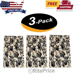 Molly & Rex Spiral Notebook, Koala Pattern, College Ruled with Folder (3 Pack) - Picture 1 of 6