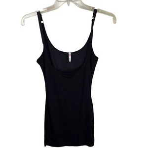 Star Power By Spanx Open Bust Slip Mini Shaping Dress Women’s L Black - Picture 1 of 5