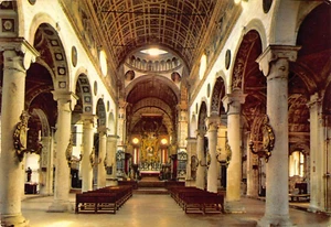 22-58D) PIACENZA BASILICA DI SAN SISTO INTERNO - Picture 1 of 2