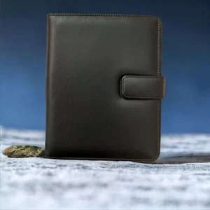 Leather Shockproof Smart Case universal ipad 9.44 in/ 7 in Genuine Leather case - Picture 1 of 8