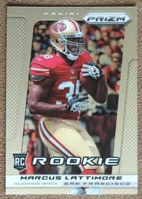 2013 Panini Prizm Marcus Lattimore Rookie San Francisco 49ers #263 - Image 1 of 2