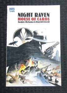 1992 NIGHT RAVEN House of Cards by David lloyd SC FN 6.0 2nd Print Marvel Comics