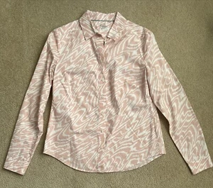 Boden The Classic Shirt Knopfleiste Langarm Damengröße 6 US/10 UK pink gebraucht, in einwandfreiem Zustand - Bild 1 von 14