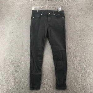 Michael Kors Skinny Jeans Womens 4 (actual 31x28.5) Blue Denim Mid Rise Zip Fly - Picture 1 of 15
