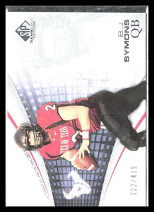 B.J. Symons 2004 SP Game Used #151   RC, SN425 Rookie   (Houston Texans) - Picture 1 of 2
