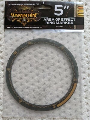 NIP Warmachine 5" Area of Effect Ring Marker official gaming accessory - Image 1 of 2