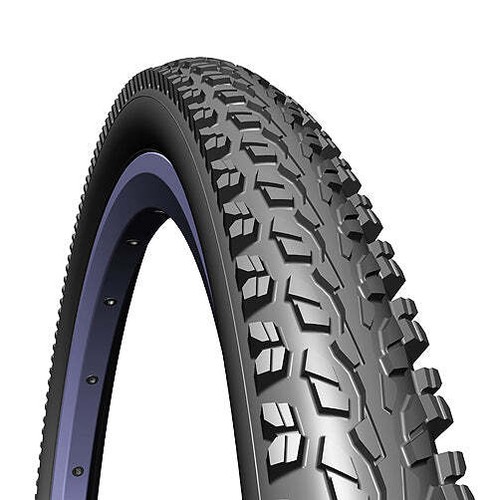 Mitas V36 Rapid 26" X 2.00" Mountain Bike Tire - Classic Clincher, Knobby Tread, Black 5 thumbnail image