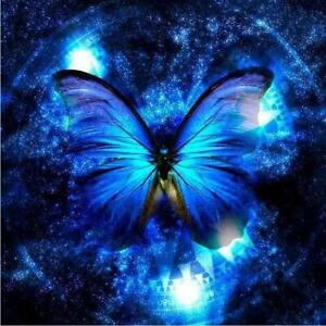 5D DIY Full Drill Diamond Painting Cross Stitch Embroidery Butterfly Wall Decor