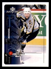 1998-99 Upper Deck MVP Hockey Team Set - Nashville Predators