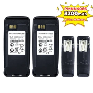 2 szt. 3200mAh PMNN4077C Typ-C Akumulator do Motorola DP3400 DGP4150 - Zdjęcie 1 z 12