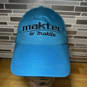 Mütze Kappe Maktec by Makita japanische Marke Elektrowerkzeug bestickt Logo türkis - Bild 1 von 7