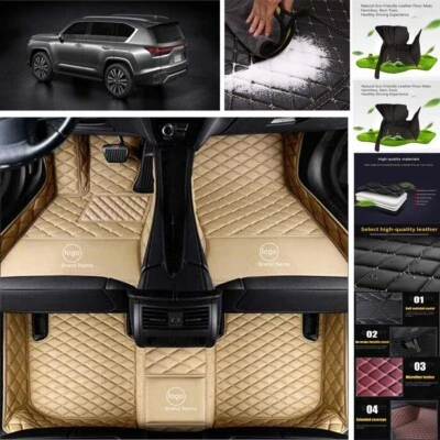 For Lexus RX RZ Car Floor Mats All Weather Auto Carpets All Weather Waterproof - Image 1 of 4