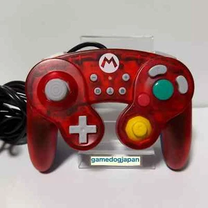 Nintendo Switch GameCube Classic Controller HORI Super Mario RED USB Used JAPAN - Picture 1 of 7