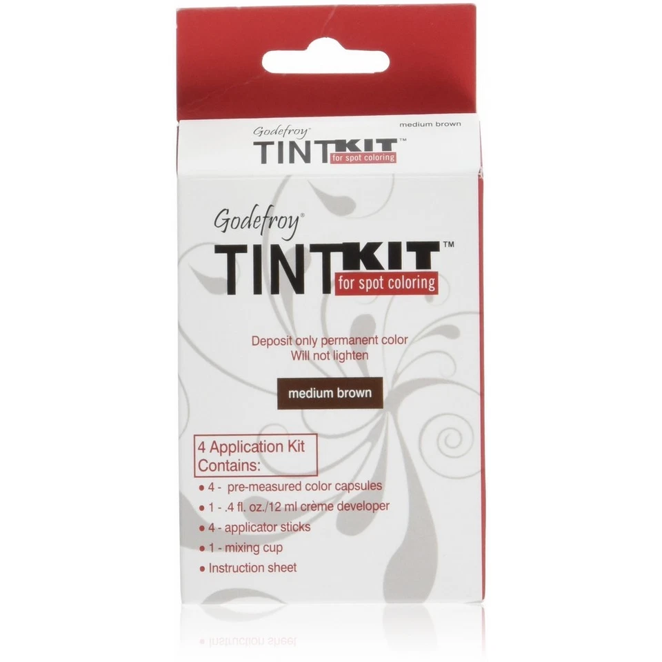 Godefroy 4 Applications Tint Kit Medium Brown