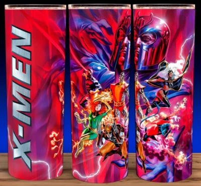 X-Men Wolverine -Cyclops - Storm - Nightcrawler Cup Mug Tumbler 20oz