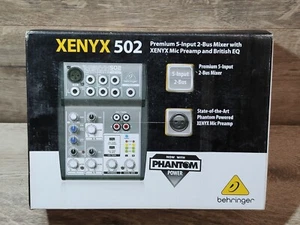 Behringer Xenyx 502 Mixer - Picture 1 of 8