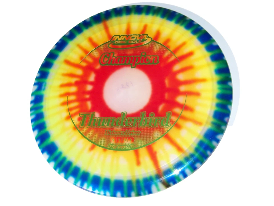 I DYE CHAMPION THUNDERBIRD Innova Distance Driver 173-5g Tye Dyed - Image 1 of 1