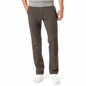 Dockers Downtime Khaki Slim Tapered Pants 28 x 32 Gray Steelhead Smart 360 Flex - Picture 1 of 9