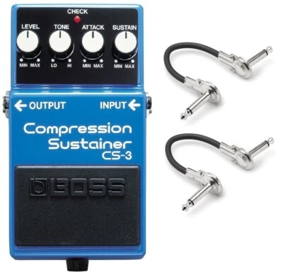 Nuovo Boss CS-3 Compression Sustainer Pedale per chitarra effetti - Immagine 1 di 3