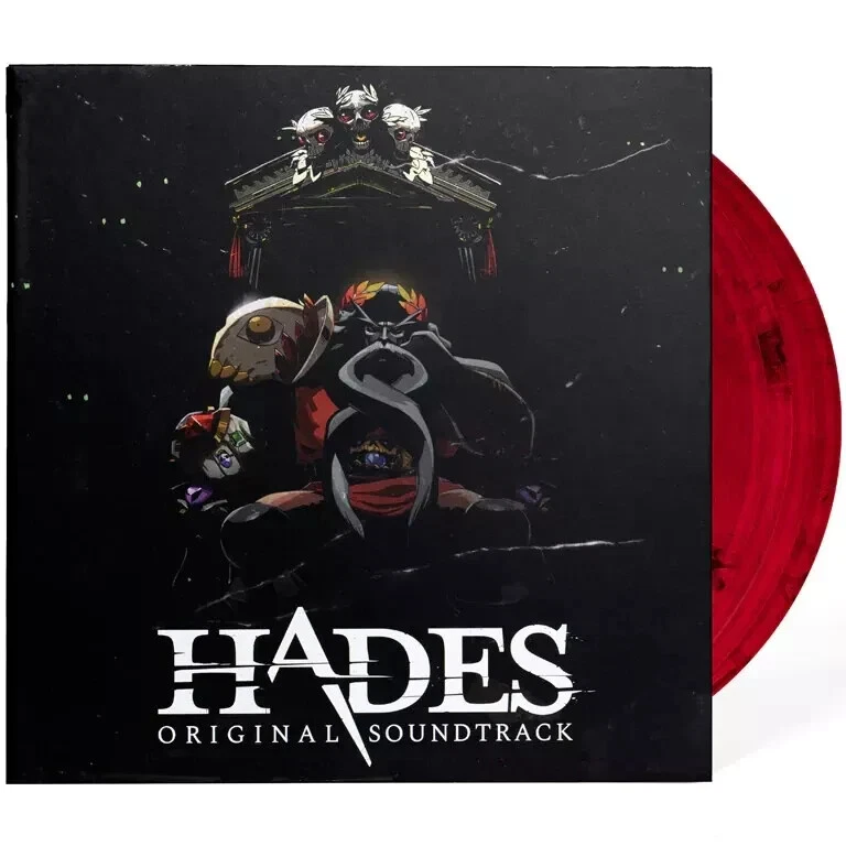 Hades Soundtrack Smoke Red Vinyl Record 4 LP Box Set Darren Korb VGM OST NEW Foto 1 de 1