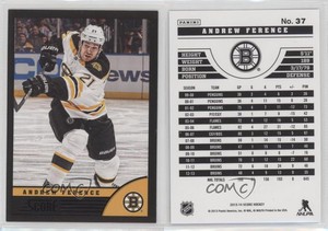 2013-14 Score Black Andrew Ference #37