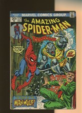 Amazing Spider-Man 124 VG 4.0 * 1 * 1st as Man-Wolf! Gerry Conway & Gil Kane!
