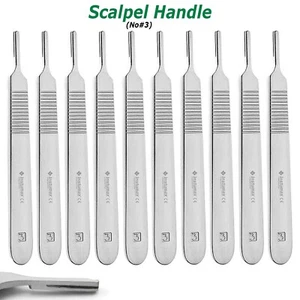 Dental Skalpellgriff Edelstahl Messer Klingenhalter Chirurgische Instrumente #3 - Bild 1 von 8